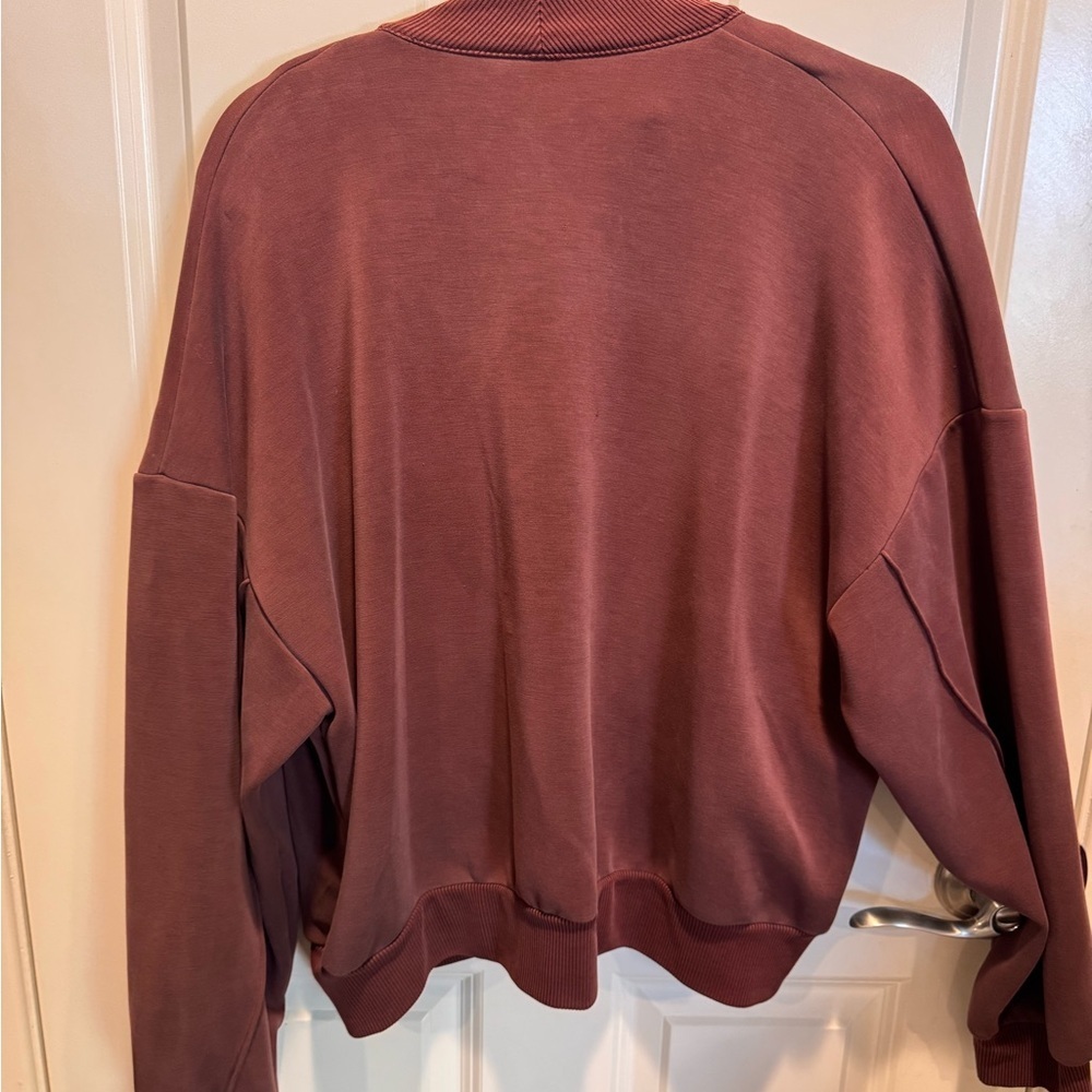 VSX Maroon Zip-Up Jacket - Picture 3 of 4